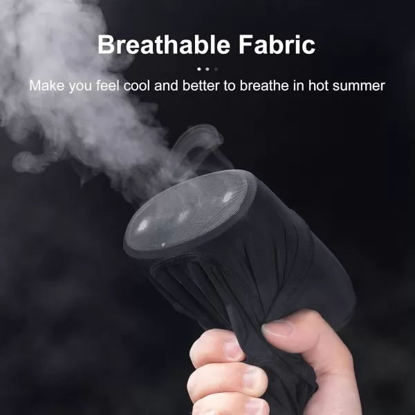 imageROCKBROS Cooling Skull Cap Helmet Liner for Men Motorcycle Skull Caps Summer Beanie Black