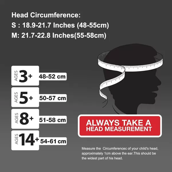 imageROCKBROS Kids Full Face Helmet Kids Bike Helmets Lightweight Toddler Mountain Bike Helmet Detachable for MTB BMX Skating Cycling Scooter Safety Bicycle Helmets for Youth Child Boys Girls Ages 316Black Orange