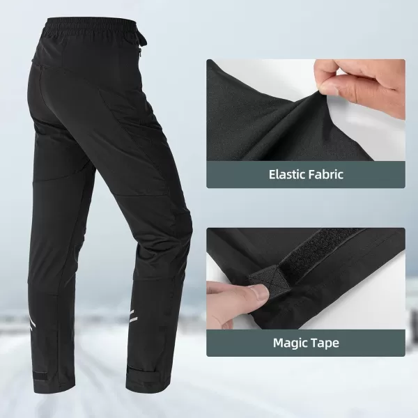 imageROCKBROS Mens Cycling Pants Mountain Bike Pants QuickDry Biking Pants for Running Hiking Outdoor SportsBlack