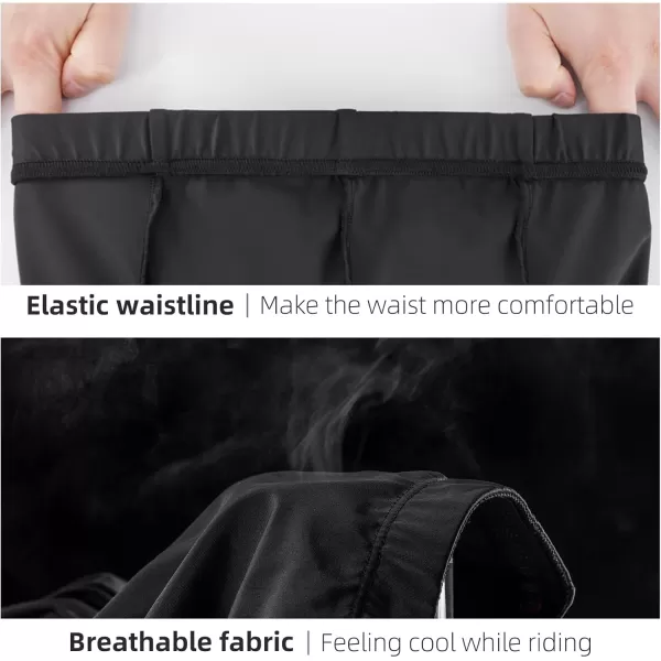 imageROCKBROS Padded Bike Shorts Women Cycling Shorts with 3D Padding Road Mountain Spin Bike Shorts for Outdoor Indoor CyclingBlack