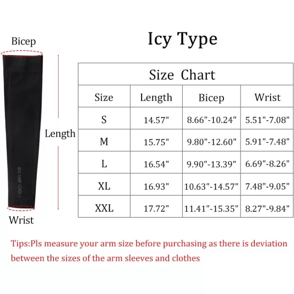 imageROCKBROS Sun Protection Arm Sleeves Cooling Running Golf Fishing Cycling Arm SleevesBlack4