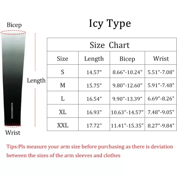 imageROCKBROS Sun Protection Arm Sleeves Cooling Running Golf Fishing Cycling Arm SleevesBlack7