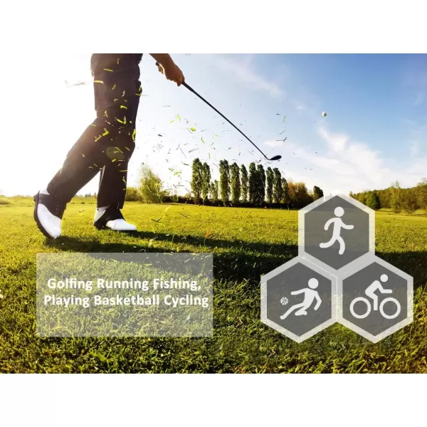 imageROCKBROS Sun Protection Arm Sleeves Cooling Running Golf Fishing Cycling Arm SleevesWhite2
