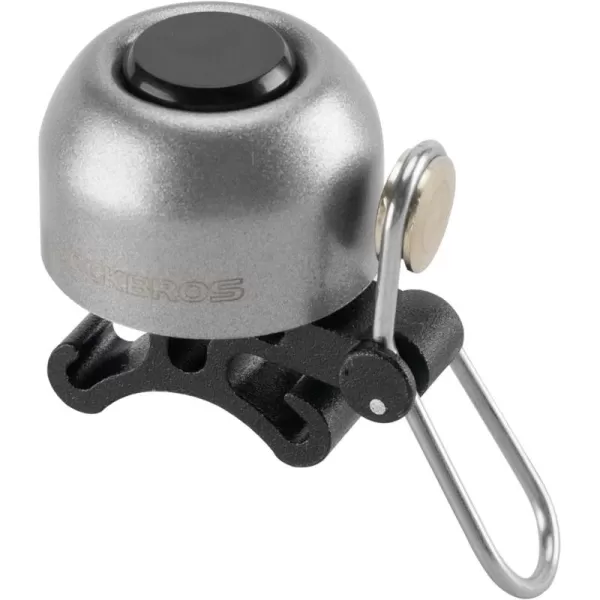 imageROCKBROS Bike Bell Classic Bicycle BellLoud Sound 100dB Bike Bells for Adults Kids Fit for 087134in Bicycle HandlebarsRoad Mountain Bike AccessoriesTitanium