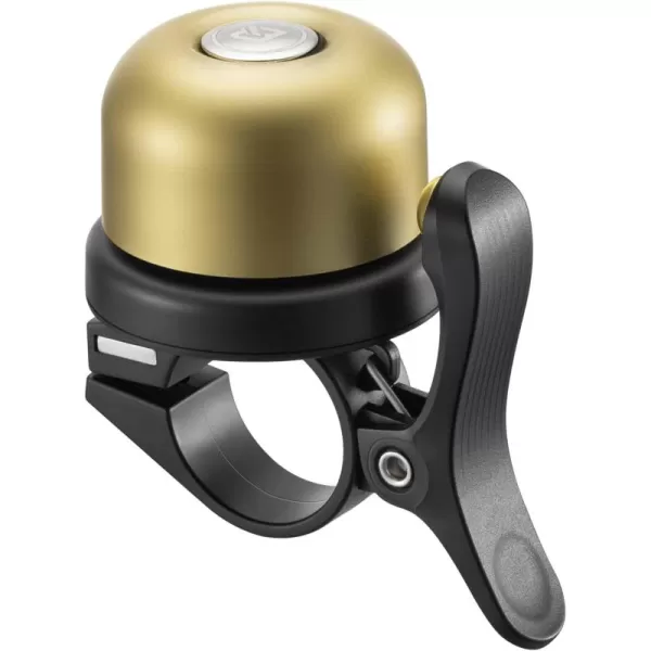 imageROCKBROS Bike Bell for Apple AirTag Hidden Bike Mount Bike AirTag Holder GPS Tracker Bike Bell AntiTheft for Adults Suitable for 087222 1254 125318mm Diameter HandlebarBrass