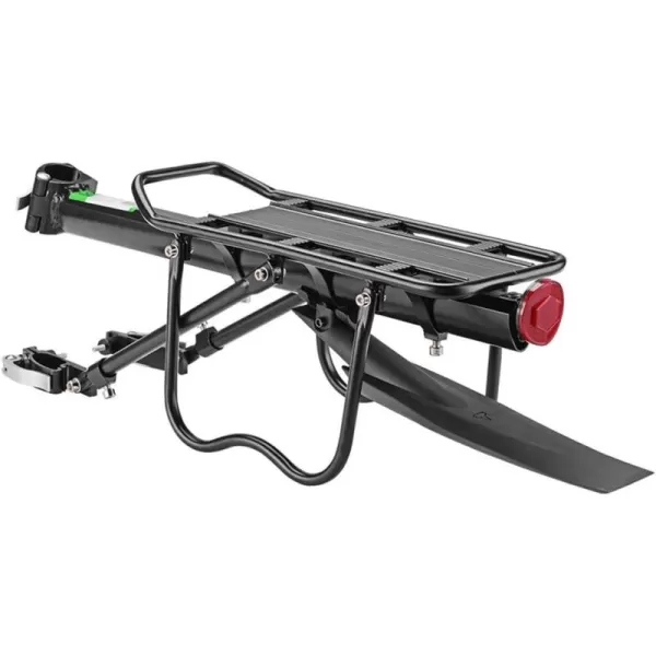 imageROCKBROS Bike Bicycle Cargo Rack Rear Bike Rack for Back of Bike Carrier Rack with Fender Quick Release Mountain Road Bicycle Rear Racks 110165 lbs Capacity Universal