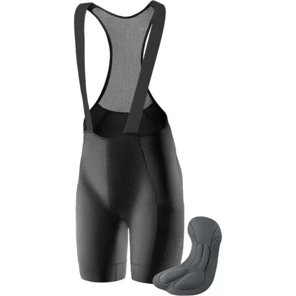 imageROCKBROS Cycling Bib Shorts Mens 3D Padded Bike Bib Shorts Bicycle Biking Bib Shorts with Pockets