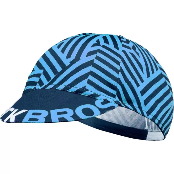 imageROCKBROS Cycling Cap Sun Visor Ployester Breathable Hat for Men Women Motorcycle Caps Road Mountain BikeZebra Blue
