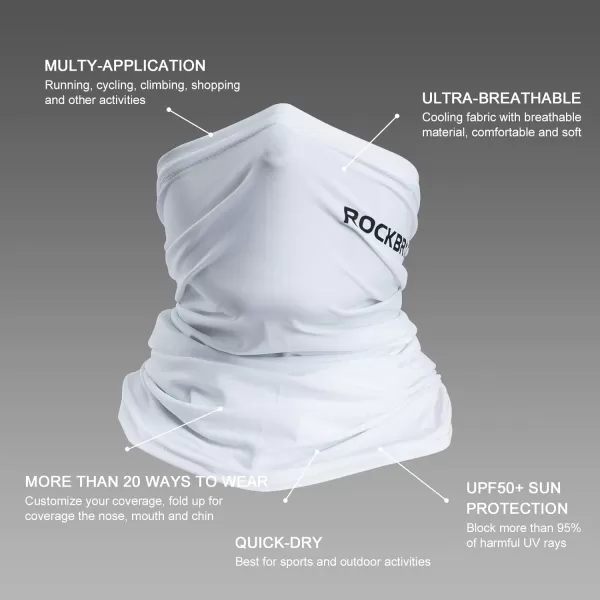 imageNeck Gaiter Mask for Men Women Sun Protection Neck Gator Face Mask Face Covering Mask Cycling Scarf Headband Scarf Bandana