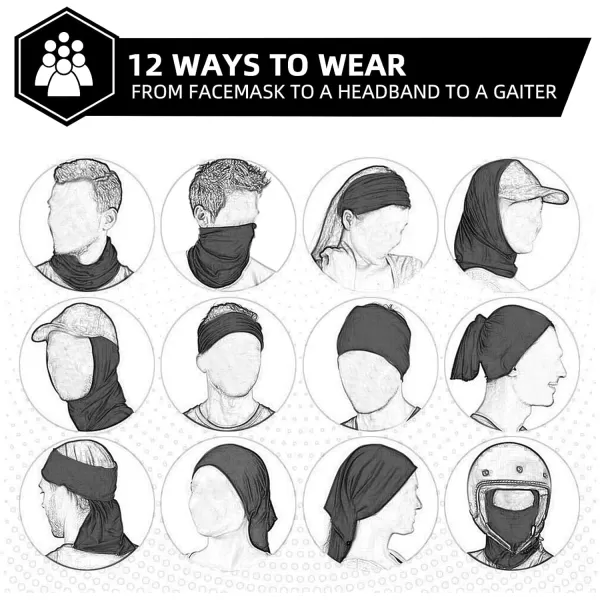 imageROCKBROS Cooling Neck Gaiter Bandana Face Mask for Men Neck Gaiters Summer Half Face Scarf Cover Sun UV ProtectionWhite