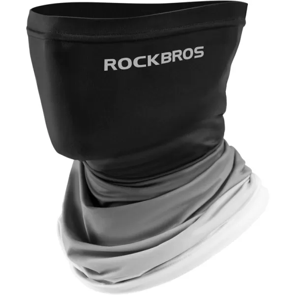 imageROCKBROS Cooling Neck Gaiter Face Mask Fishing Scarf Face Cover for Men WomenBlack 2