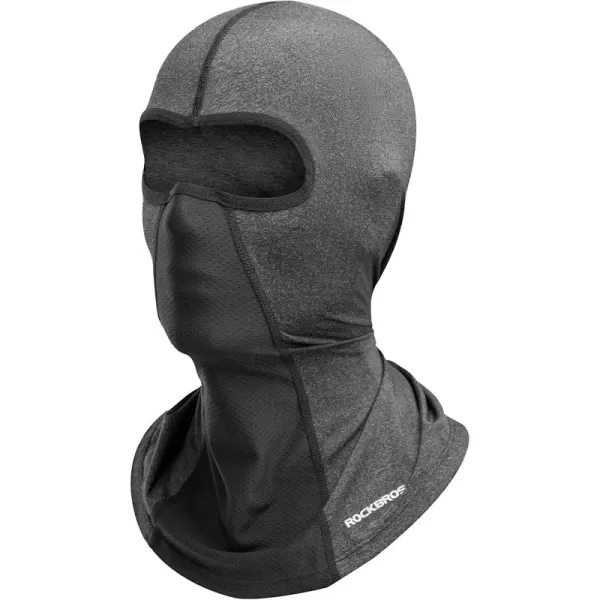 imageROCKBROS Cooling Neck Gaiter Ice Silk UV Protection BalaclavaGrey 4
