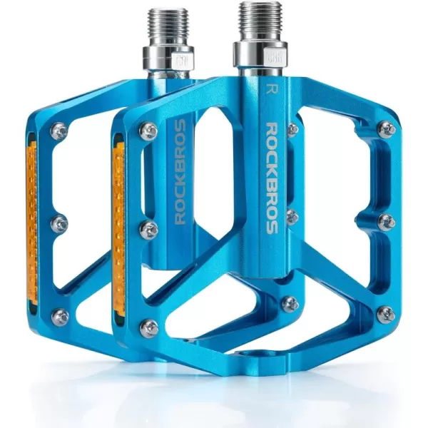 Reflective Pedals-Blue