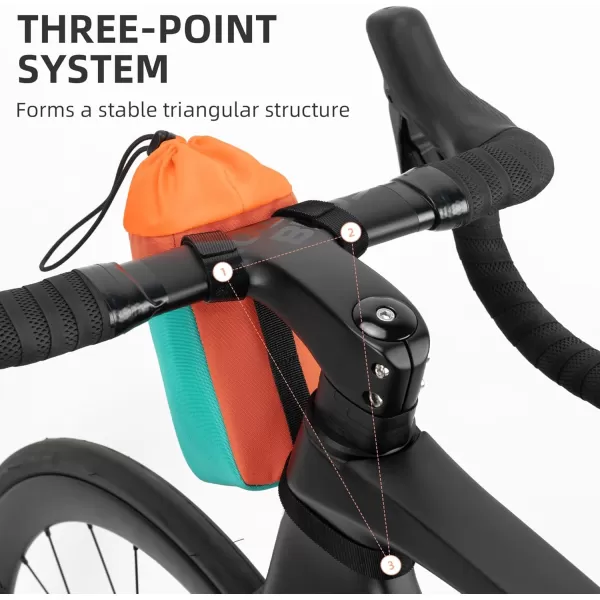 imageROCKBROS Bike Cup Holder Bike Water Bottle Holder Bag for Kid with Pocket Bicycle Water Bottle Drink Cup Cage for Cruiser Scooter Mountain Bike Road Bike Wheelchair