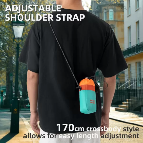 imageROCKBROS Bike Cup Holder Bike Water Bottle Holder Bag for Kid with Pocket Bicycle Water Bottle Drink Cup Cage for Cruiser Scooter Mountain Bike Road Bike Wheelchair
