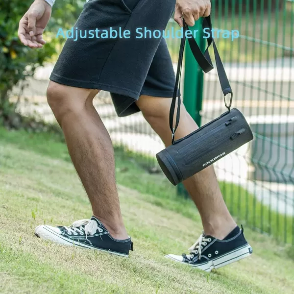 imageROCKBROS Bike Handlebar Bag Bike Bag Front Frame Storage Bag Commuter Shoulder Bag Waterproof LargeCapacity Front Pack for Road Bike MTB Mountain Bike