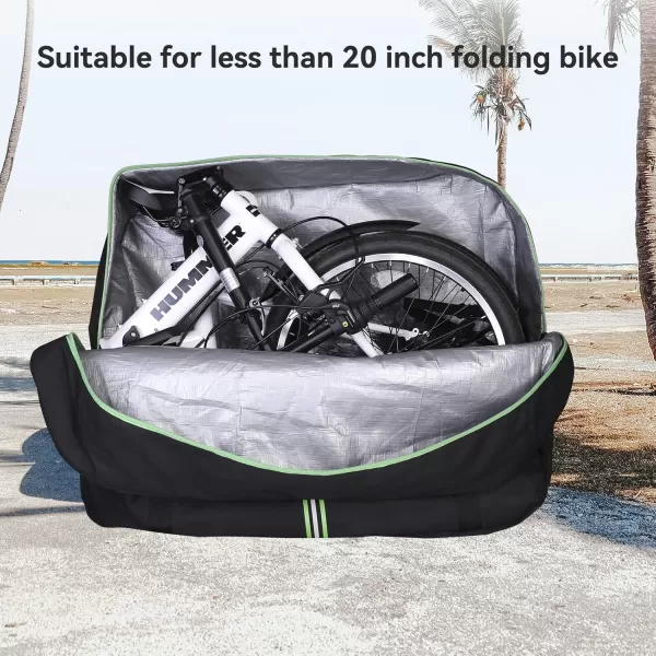 imageROCKBROS Bike Travel Bag for 1620 inches Bikes Bike Travel Case Bike Bag For Air Travel