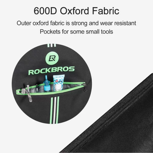 imageROCKBROS Bike Travel Bag for 1929 inches Bikes Bike Travel Case Bike Bag for Air Travel