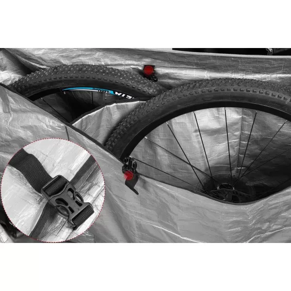 imageROCKBROS Bike Travel Bag for 1929 inches Bikes Bike Travel Case Bike Bag for Air Travel