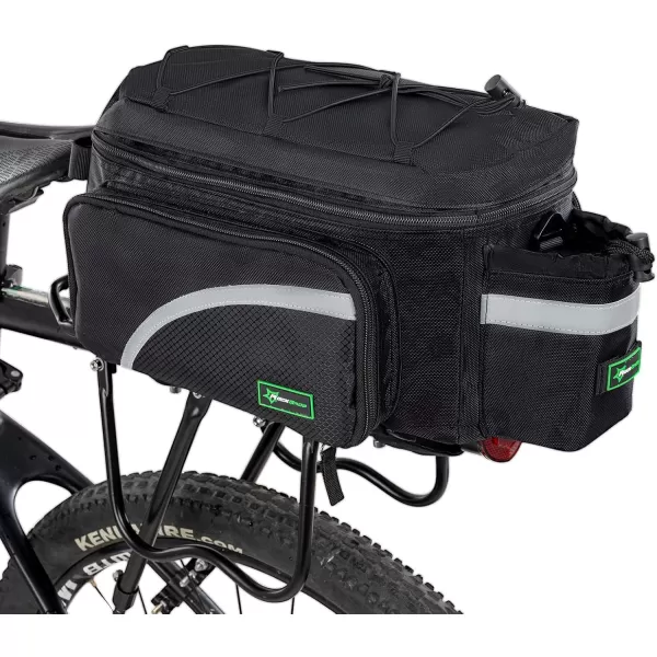 imageROCKBROS Bike Trunk Bag 13L25L Bike Rear Rack Bag Bike Cargo Rack Bag Rear Rack Carrier Bag
