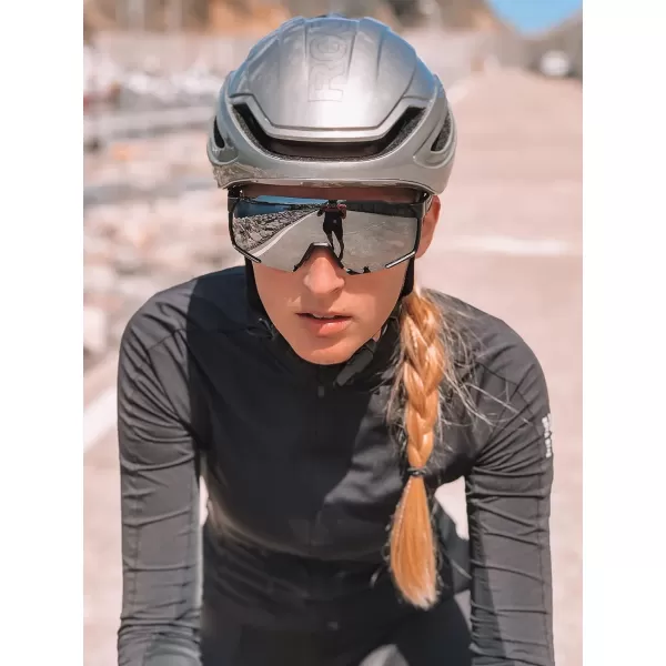 imageROCKBROS MTB Mountain Bike Glasses for Men Cycling Sunglasses Polarized MTB Glasses UV Protection