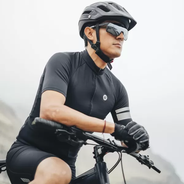 imageROCKBROS MTB Mountain Bike Glasses for Men Cycling Sunglasses Polarized MTB Glasses UV Protection