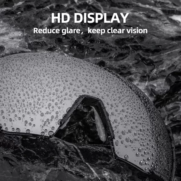 imageROCKBROS MTB Mountain Bike Glasses for Men Cycling Sunglasses Polarized MTB Glasses UV Protection