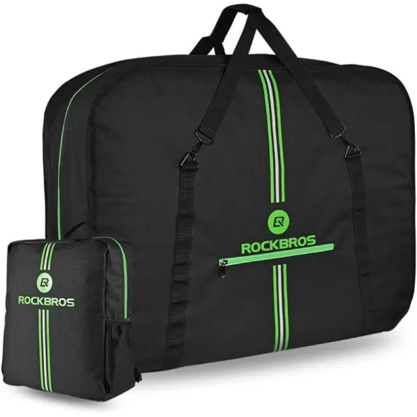imageROCKBROS Bike Travel Bag for 1620 inches Bikes Bike Travel Case Bike Bag For Air Travel