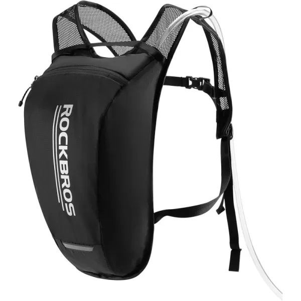 imageROCKBROS Hydration Backpack with 2L Water Bladder Leak Proof Sealing Lightweight Water Hydration Pack for HikingCycling RunningFestivals