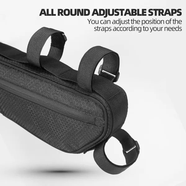 imageROCKBROS Bike Frame Bag Bike Bag Triangle Water Resistant Bike Saddle Bag Bike Accessories for MTB Road Bike Cycling