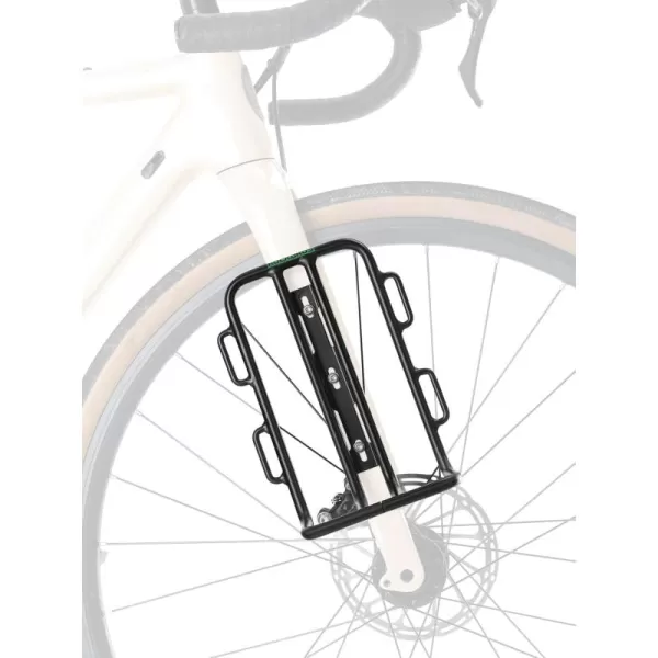imageROCKBROS Front Bike Rack Aluminum Alloy Luggage Touring Carrier Racks 66lbs Capacity Mountain Road Bike Cargo Rack Cycling Equipment1 piece