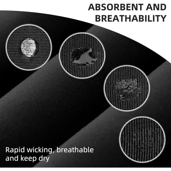 imageROCKBROS Cycling Leg Sleeves for Men Women Thermal Compression Leg Sleeves UV Full Leg Warmers Winter for Running Football