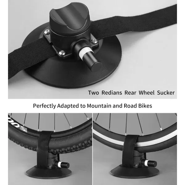 imageROCKBROS Sucker Bike Rack for Car Roof Suction Cup Bicycle Carrier Quick Release Aluminium Alloy Roof Rack for 3 BikesMax 3Bikes Red