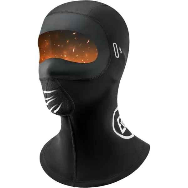 imageROCKBROS Balaclava Ski Mask Thermal Full Face Mask for Winter Face Cover Under Helmet Wear for Men Women Windproof Head Mask Neck Warmer for Cycling Motorcycle Skiing Black