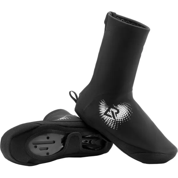 imageROCKBROS Cycling Shoe Covers Winter Thermal Windproof Full Bicycle Overshoes for Men and Women Mountain Road Bike Shoes Water ResistantSmall WomenSmall Men