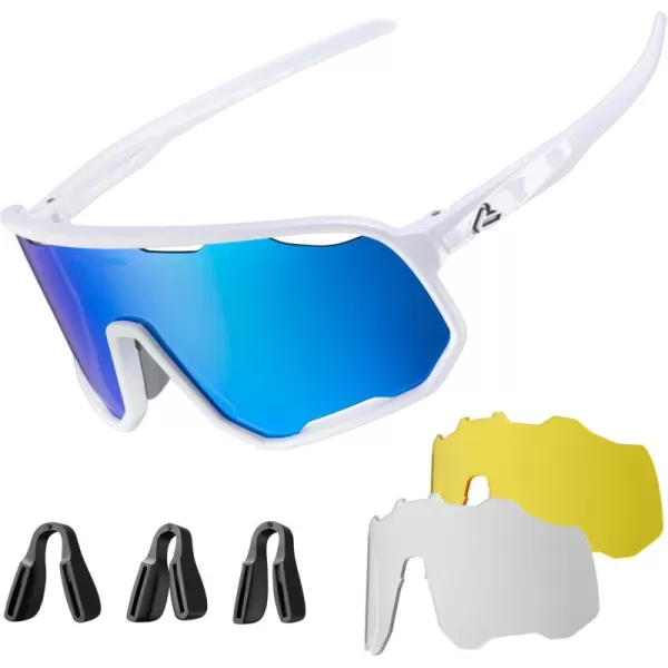 White-blue