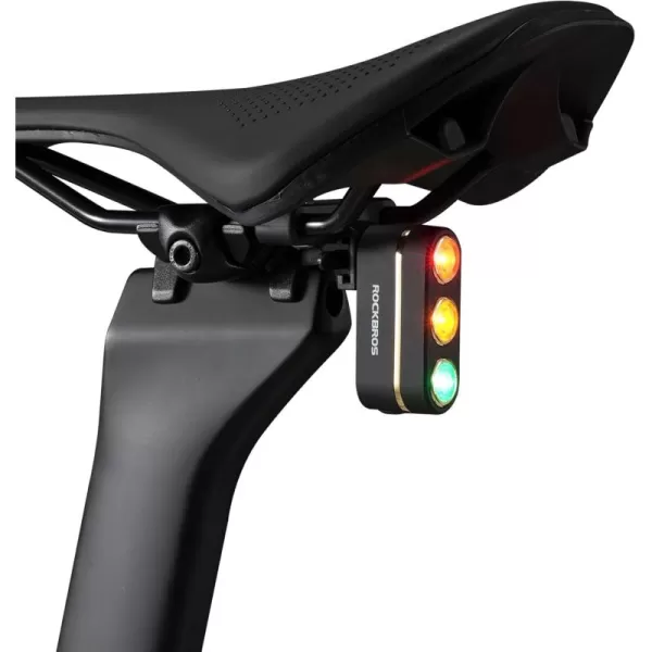 imageROCKBROS Rechargeable Bike Tail Light Brake Sensing Rear Bike Light Ultra Bright Led Bicycle Tail Lights for Night Ride Ipx6 Waterproof Safety Flashlight Cycling Safety Accessories