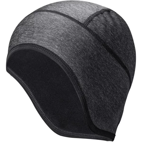 imageROCKBROS Skull Cap Men ampamp Women Thermal Cycling Helmet Liner Moisture Wicking Motorcycle Running HatFits Under HelmetsBlack Grey