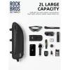 imageROCKBROS Bike Frame Bag Bike Bag Bike Triangle Bag Waterproof Road to Sky Series Bike Top Tube Bag for CyclingBlack