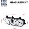 imageROCKBROS Bike Frame Bag Bike Bag Bike Triangle Bag Waterproof Road to Sky Series Bike Top Tube Bag for CyclingWhite