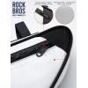 imageROCKBROS Bike Frame Bag Bike Bag Bike Triangle Bag Waterproof Road to Sky Series Bike Top Tube Bag for CyclingWhite