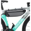 imageROCKBROS Bike Frame Bag Bike Bag Bike Triangle Bag Waterproof Road to Sky Series Bike Top Tube Bag for CyclingGrey