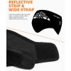 imageROCKBROS Ear Muffs for Winter Men Women Fleece Ear Warmers for Cold Weather Adjustable Headbands for Cycling Running Snowboarding Outdoors