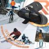imageROCKBROS Heated Cycling Shoe Covers Winter Shoes Cover for Cold Weather with 5000mAh Battery Warmer Thermal Bike Shoes Cover Windproof Bicycle Overshoes Shoescover for Men Women