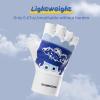 imageROCKBROS Kids Fingerless Bike Gloves Sport Half Finger Gloves for Children Climbing Cycling Camping Outdoor SportsChild  Friendly and Animal  Protective ThemeSmall