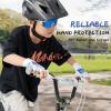 imageROCKBROS Kids Fingerless Bike Gloves Sport Half Finger Gloves for Children Climbing Cycling Camping Outdoor SportsChild  Friendly and Animal  Protective ThemeLarge