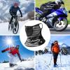 imageROCKBROS Winter Neck Gaiter Warmer with Ear Loops Cold WeatherGrey 1