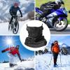 imageROCKBROS Winter Neck Gaiter Warmer with Ear Loops Cold WeatherGrey 2