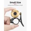 imageROCKBROS Bike Bell Copper Alloy Classic Bike Bell Loud Sound Bike Ring Bell for Adults Handlebar Diameter 082092123mmBlack 1
