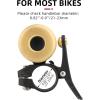 imageROCKBROS Bike Bell Copper Alloy Classic Bike Bell Loud Sound Bike Ring Bell for Adults Handlebar Diameter 082092123mmBlack 1